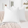 Sungeek Set of 2 Soft Chenille Cushion Covers 50x50cm Square