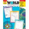 Evan-Moor Educational Publishers The World: Reference Maps & Forms Book
