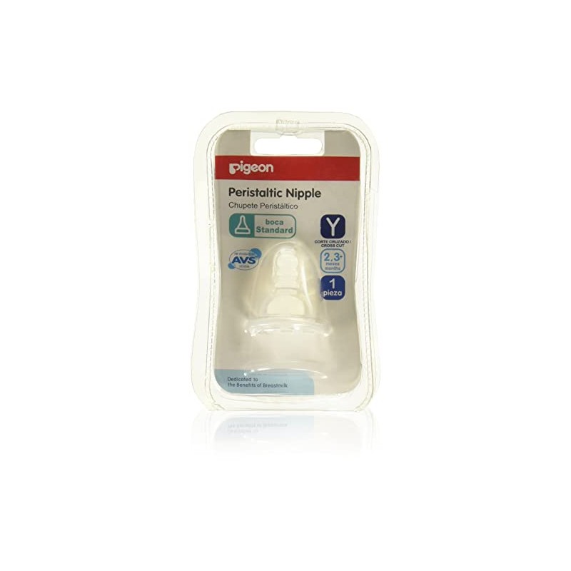 Pigeon Tetina Peristaltica Standard 1 Pz, Paquete De 1 Count