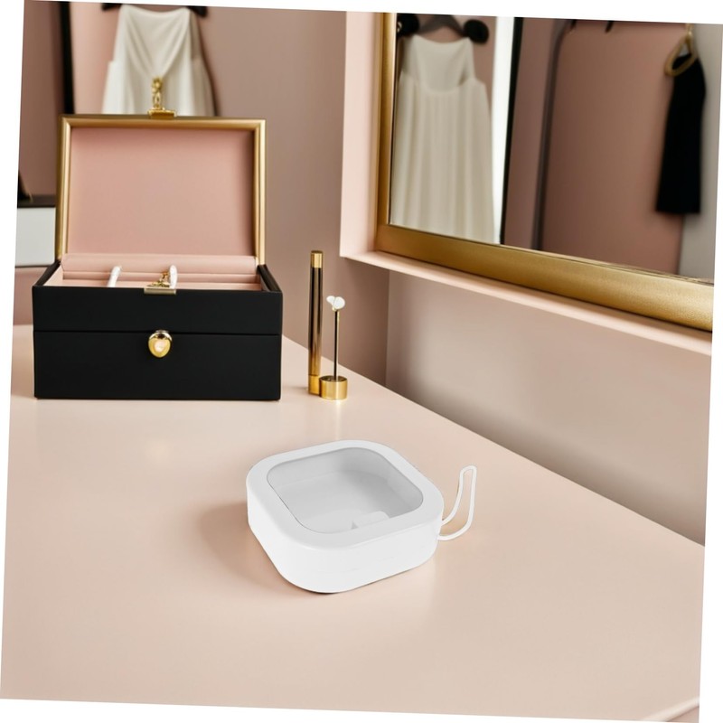 Healeved 2pcs Hair Tie Organizer Box Portable Travel Storage for
