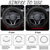 Taozoey Steering Wheel Cover, Pack of 3, Winter Steering Wheel