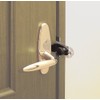 Easy Home Lock for Inward-Opening Doors with No Padlock