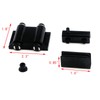 Pastlla Glass Door Pivot Hinge with Magnetic Catch and Clamp