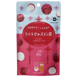 Mug&Pot Lychee Jasmine Tea (Tea Bag, 0.07 oz (2 g) x 6 P)