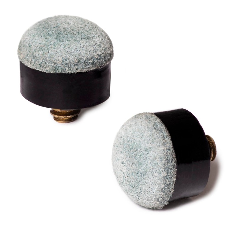 OKKO Billiard Pool Cue Screw-On Tips Soft, Pack of 10
