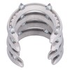 Aluminum Alloy AntiSlip Snow Speed Racing Horseshoes Kit Horse Training