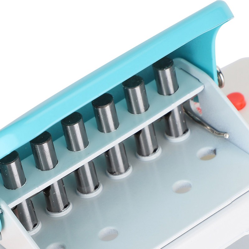 Adjustable Hole Punch Green Manual Office Home Universal A4 Paper