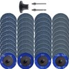NYXCL Miroku 40Pcs Mixup 2-inch Quick Change Discs Set, Zirconia