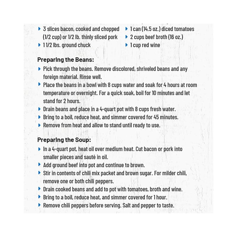 Frontier Soups Hearty Meals michigan ski country Chili, 15 oz,