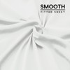 West Midlands Homeware Double Fitted Sheet Soft Brushed Microfibre Fabric