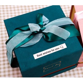 Phomemo 1 Roll D30 Adhesive White Continuous Thermal Label Paper 1/2 in X 20 Ft (15mm X 6m) Black on White, for Phomemo D30/D35 Label Maker, for Home Office School Organization, Gift for Decoration