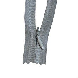 Seeking ROAM Invisible Zippers, Nylon Coil, 3, 2 Pieces (Light Grey, 22")