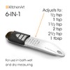 KitchenArt - Cucharada ajustable de acero inoxidable Pro Adjust-A-Cucharada