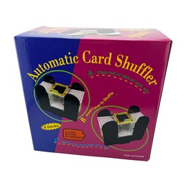 Automatic Card Shuffler 1/2/4/6 Decks, Battery-Operated Electric Shuffler, Casino Card Game for Poker, Home Card Game, UNO, Phase10, Texas Hold'em, Blackjack, Home Party Club Game
