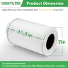 1000 Replacement Fiter Compatible with Air Doctor 1000 Air Purifier,Integrated