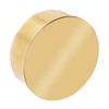 1.5" Flush Flat End Plug Solid Brass | Renovator's Supply