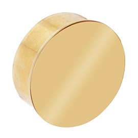 1.5" Flush Flat End Plug Solid Brass | Renovator's Supply