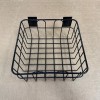 Vesici 4 PACK! Assorted Heavy Duty Slatwall Baskets, Black Vinyl