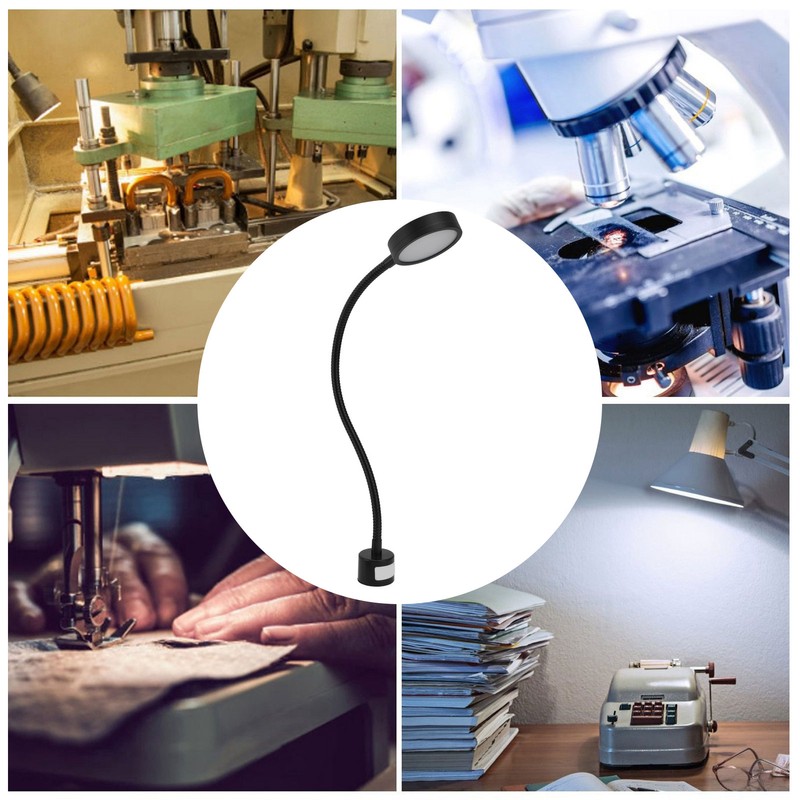 LED Work Lamp Flexible Adjustable Durable Magnetic Light for Maintenance