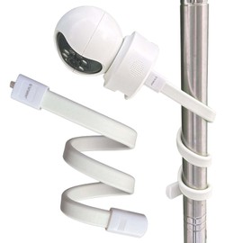 JAMUILS Flexible Twist Video Monitor Baby Monitor Holder with 1/4 Inch Screw, Security Camera Surveillance Camera Mount