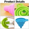 4 Pcs Funnels for Filling Bottles or Containers, Universal Size