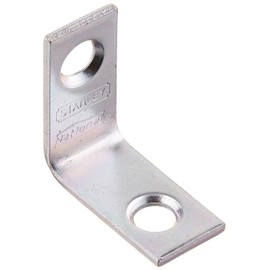 NATIONAL/SPECTRUM BRANDS HHI N266-270 1 x 1/2-Inch Zinc Corner Iron