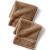 Lands' End Essential Towel Dark Jute Brown Bath- Washcloth