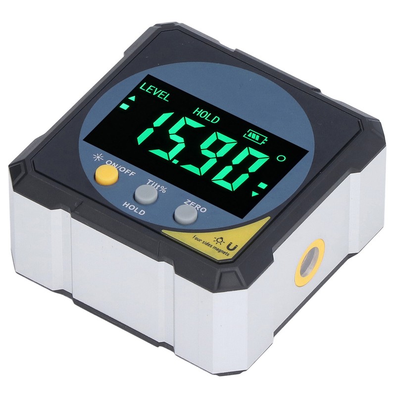 Digital Angle Finder Laser Magnetic Inclinometer Box Gauge Electronic Protractor
