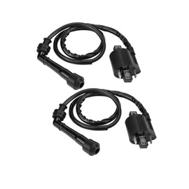 SEMOLTO Bobina de encendido, 2 bocinas de encendido para Suzuki VL800 VL800T VL800Z Boulevard C50 2005-2019