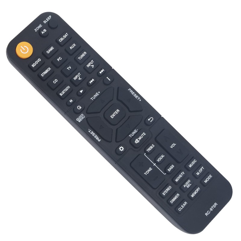 New RC-970R Replace Remote Control - VINABTY RC970R AV Remote