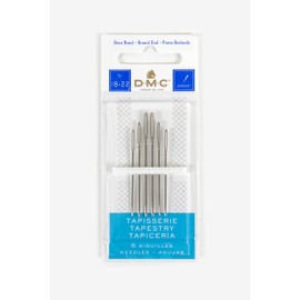 DMC 1767-18/22 Tapestry Hand Needles, 6-Pack, Size 18/22