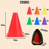Charmoon Color Cones, Set of 12, 7.1 inches (18 cm),