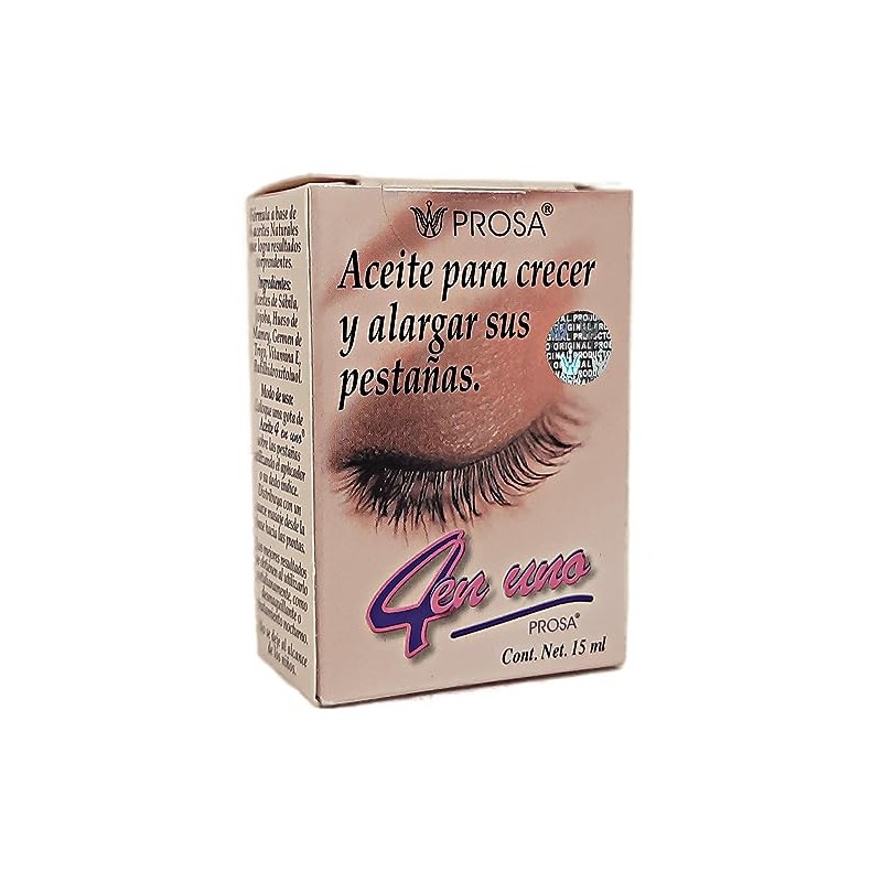 Aceite para Crecer y Alargar sus Pestañas Prosa 4 en