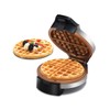 Gourmia Belgian Waffle Maker, Nonstick, Adjustable Browning Control, Cool Touch