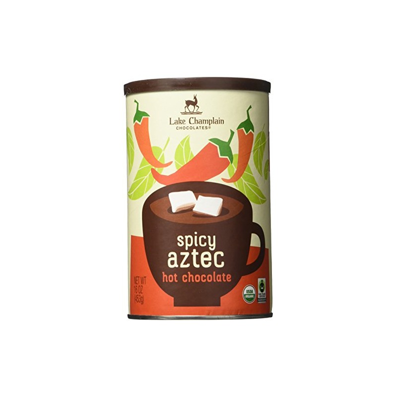 Lake Champlain Chocolates Spicy Aztec Hot Chocolate, 16 oz (Packaging