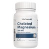 VitaCosmoX Chelated Magnesium Bisglycinate, 200mg, 120 Vegan Capsules, 60 Servings,