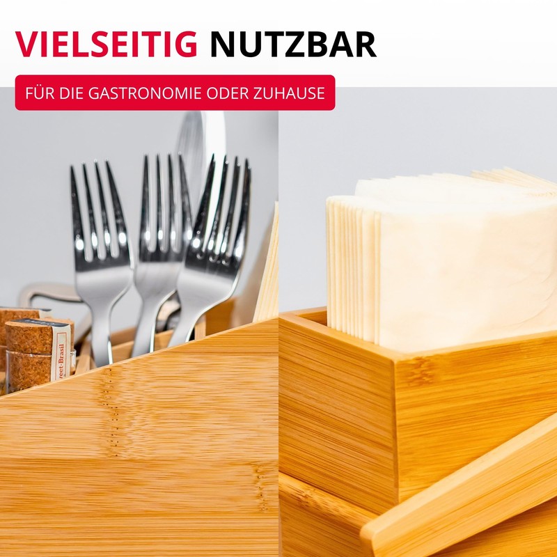 Westmark 4 Compartment Kitchen Organiser with Carry Handle