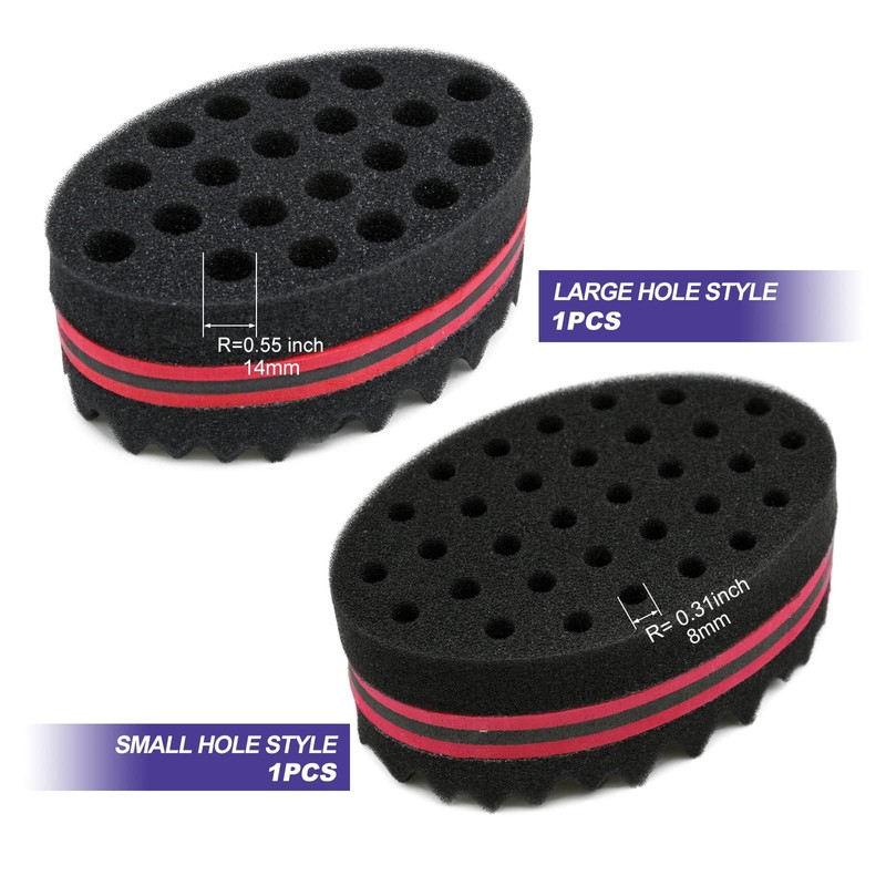 Hair Sponge Brush, Afro Curl Sponge Brush for Curls Dread