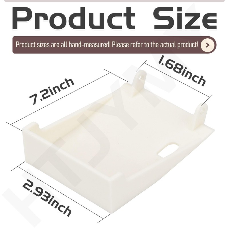 2198633 826485 Flipper Emitter Cover, Compatible with Variety Brands Refrigerator,