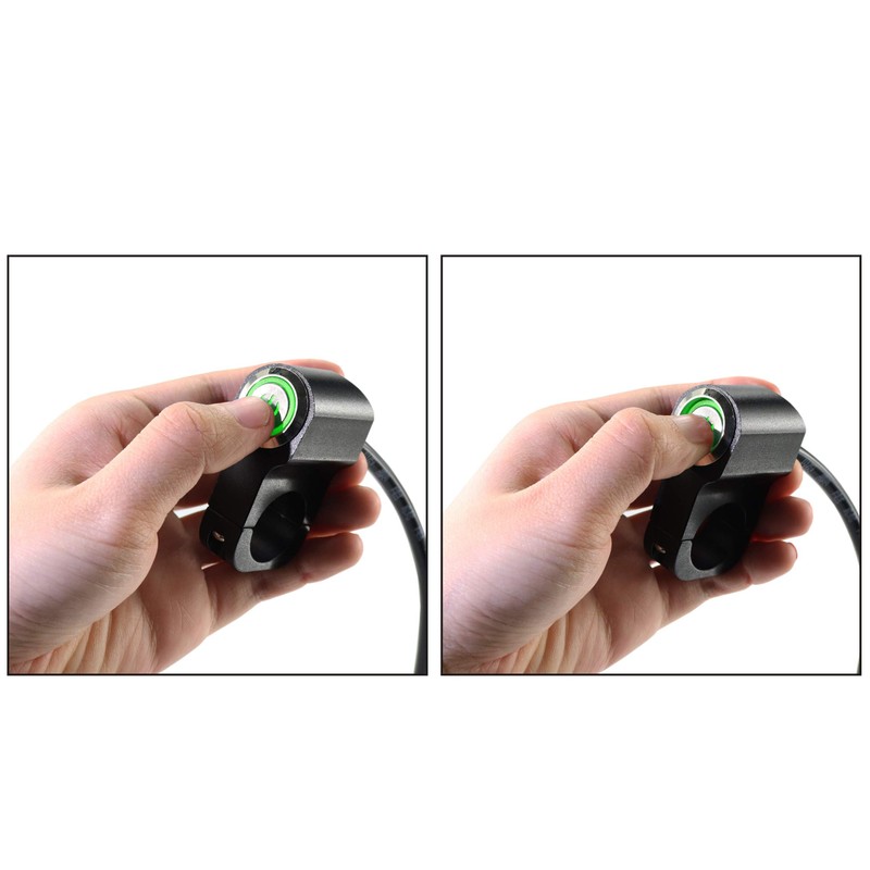 Motorcycle CNC Handlebar Kill Headlight Switch with Aluminium Alloy Push