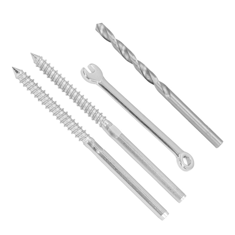 Swage Lag Screw Stainless Steel Left Right Thread Cable Railing