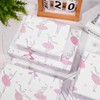 Sanixn 12 Sheets Ballerina Wrapping Paper Ballet Dancers Butterfly Printed
