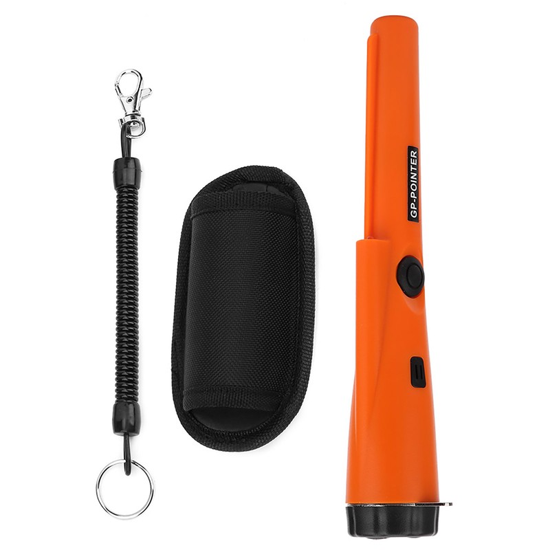 Handheld Metal Detector Pinpointer Gold Search Underwater Use Faux Leather