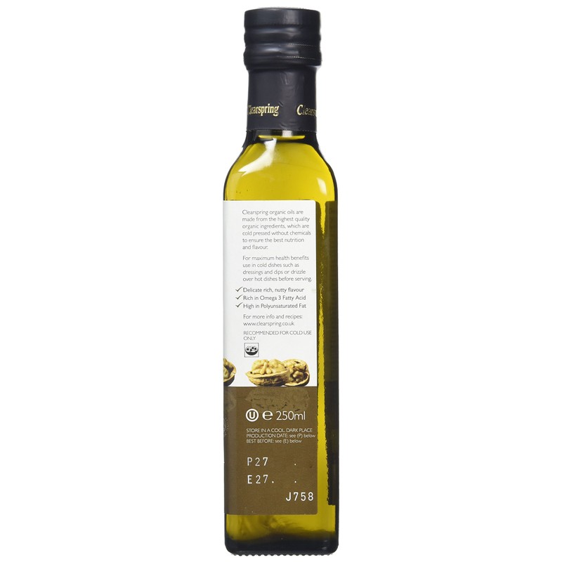 Clearspring Organic Walnut Oil, 250 ml