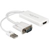 Delock VGA zu HDMI Adapter mit Audio 62460