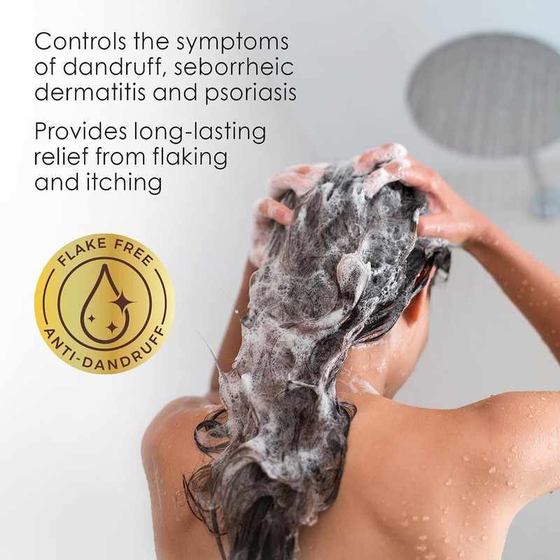 True+Real Therapeutic Plus Tar Gel Anti-Dandruff Shampoo 0.5% Coal Tar,