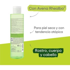 A-DERMA Exomega Control Gel Limpiador de Bebe Piel Atopica Muy Seca, 200 ml