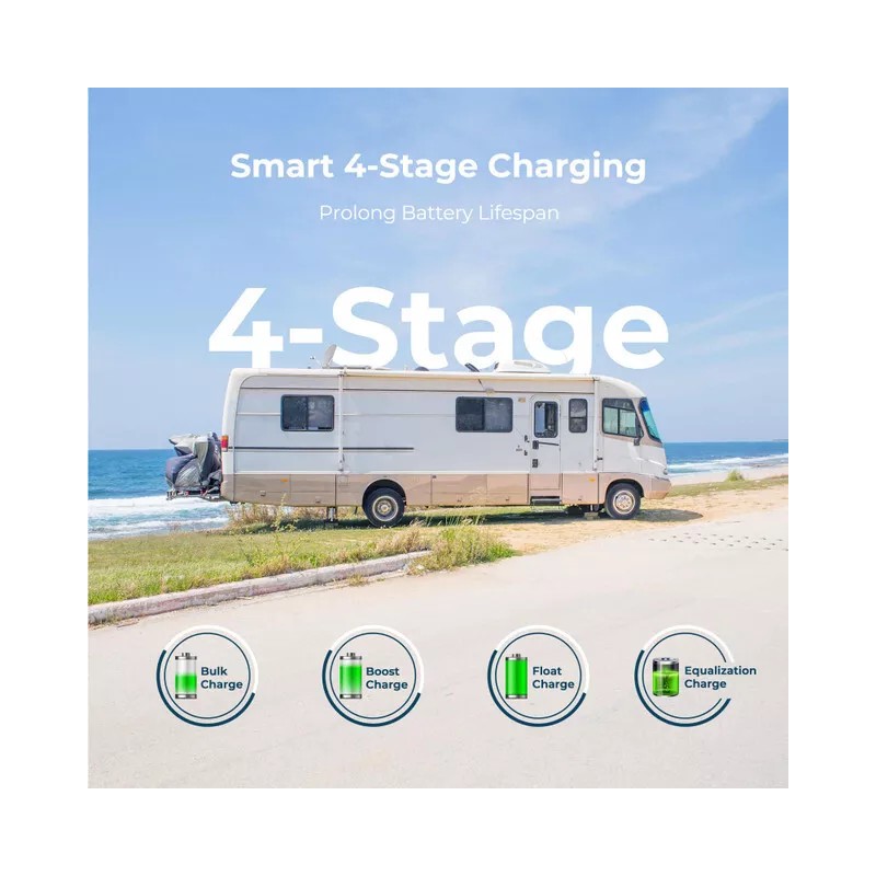 Renogy Wanderer Li 30A 12V PWM Negative Ground Solar Charge