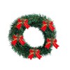 4Pcs Red Christmas Bows Xmas Wreaths Bows Sequin Bow Ties