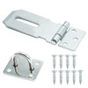 Door Padlock Hasp,Door Lock,Shed Lock,3 inch Stainless Steel Hasp and